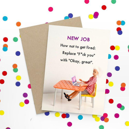 Card- New Job