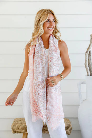 Evie Blush Scarf