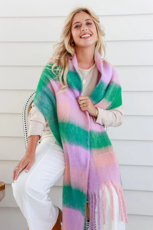 Millie Chunky Scarf | Emerald