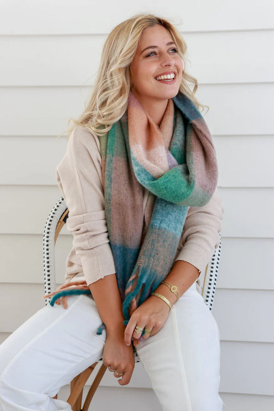 Millie Chunky Scarf | Rosewood