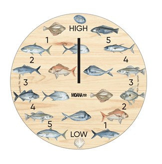 NZ Fishing Club Clock