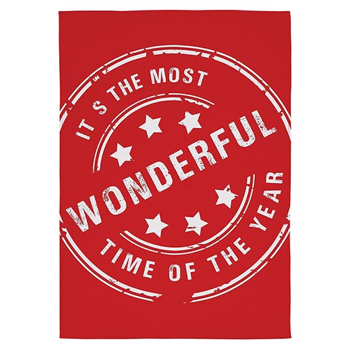 Most Wonderful Time Tea Towel