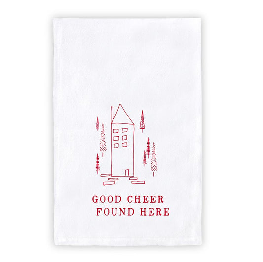 Thirsty Boy Towel - Good Cheer Found Here