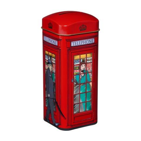 Tea Heritage Tin Phone Box