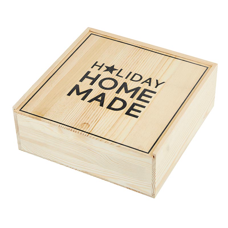 Sweets Wood Box LGE - Home Made