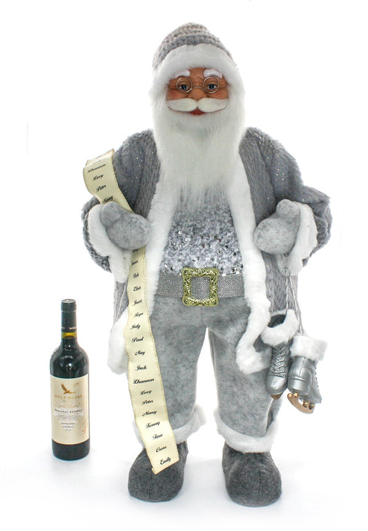Santa Collection | Silver Mist Large