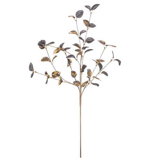 Eucalyptus Leaf Branch Gold