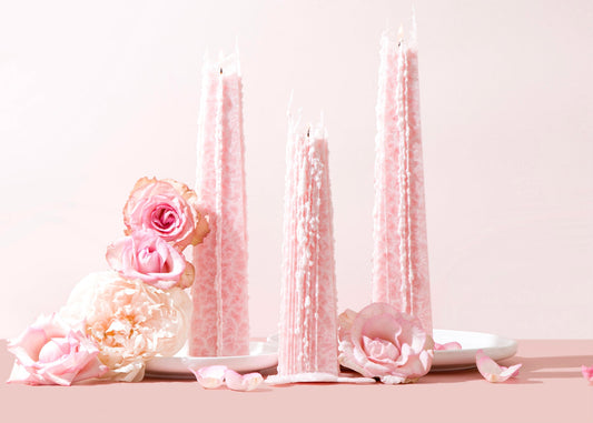 Icicle Candle | Peony Rose