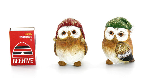 Red & Green Owls