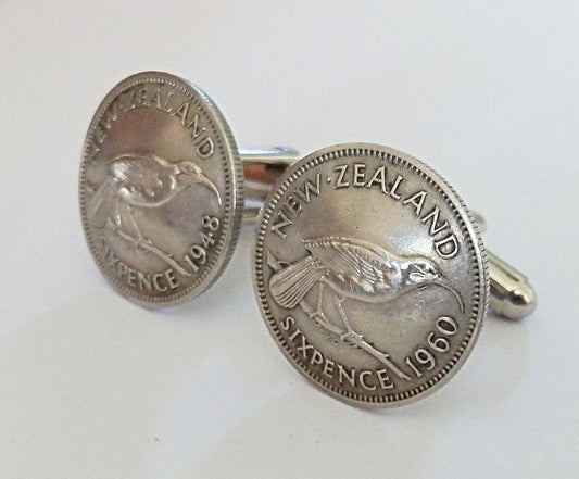 Rainey Design | Sixpence Cufflinks