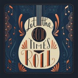 Metropolis Good Times Roll Birthday Card