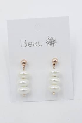 Pearl Stack Earrings