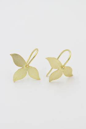 Petal Brass Earrings
