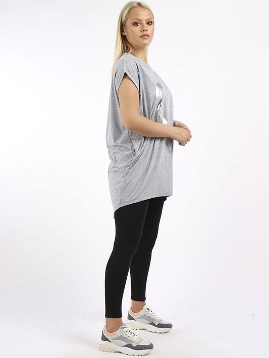 Romance T Shirt | Grey