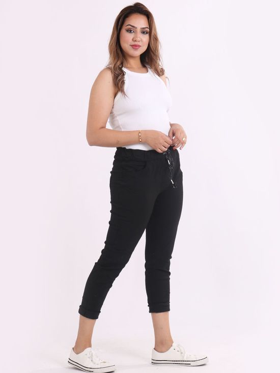 Riley Black Trousers 16-18