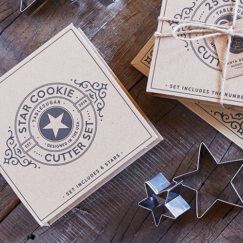 Cardboard Book Set - Star Cookie Cutters