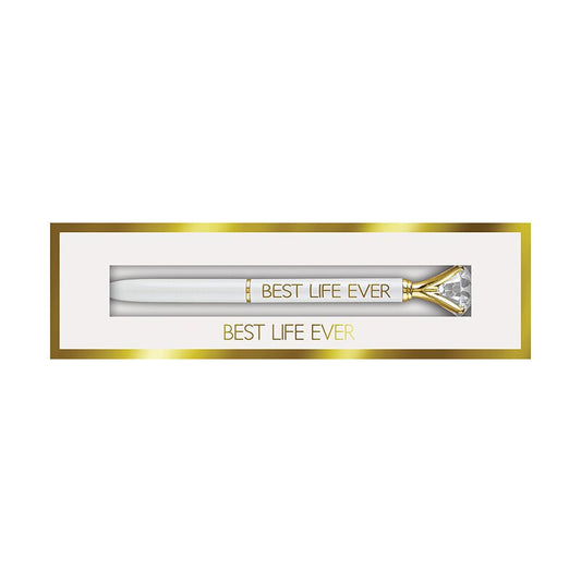 Boxed Gem Pen - Best Life Ever