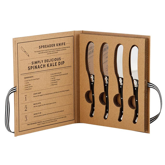 Cardboard Book Set - Charcuterie Spreaders