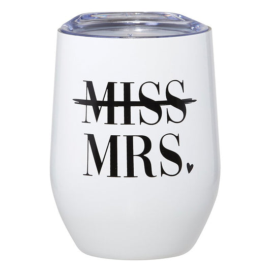 Wine Tumbler-Miss Mrs.