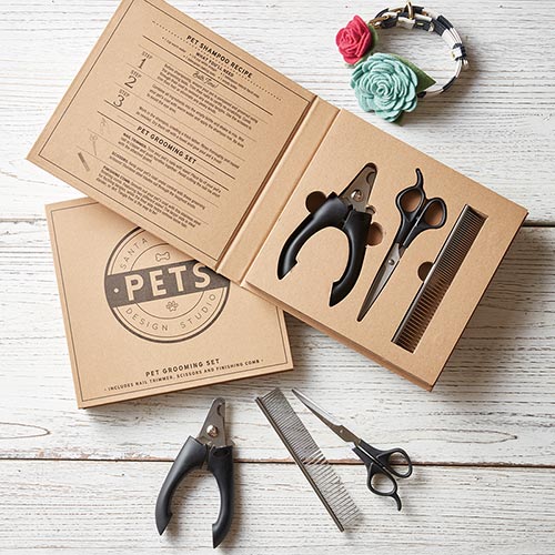 Cardboard Book Set-Pet Grooming