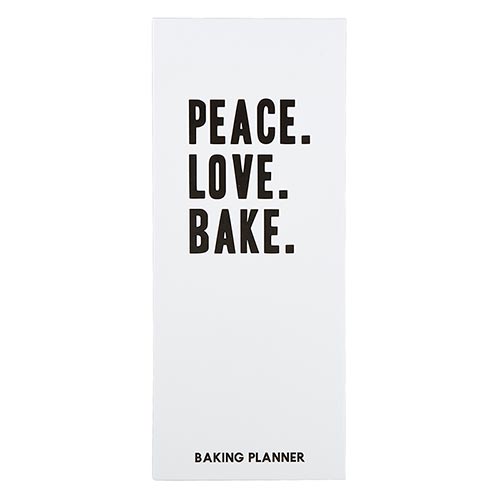 Baking Planner | Peace Love Bake