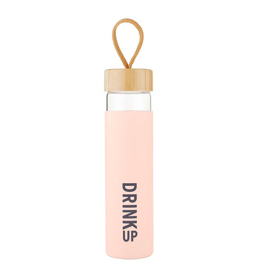 Glass Water Bottle | Drink Up