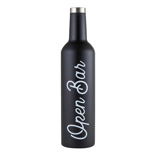 Ss Wine Bottle - Open Bar