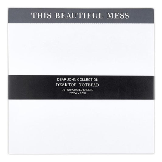 Notepad Block - This Beautiful Mess