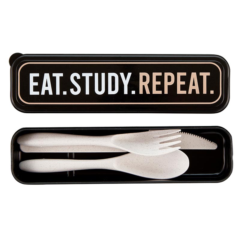 Re-Usable Cutlery Set - Eat.Study.Repeat
