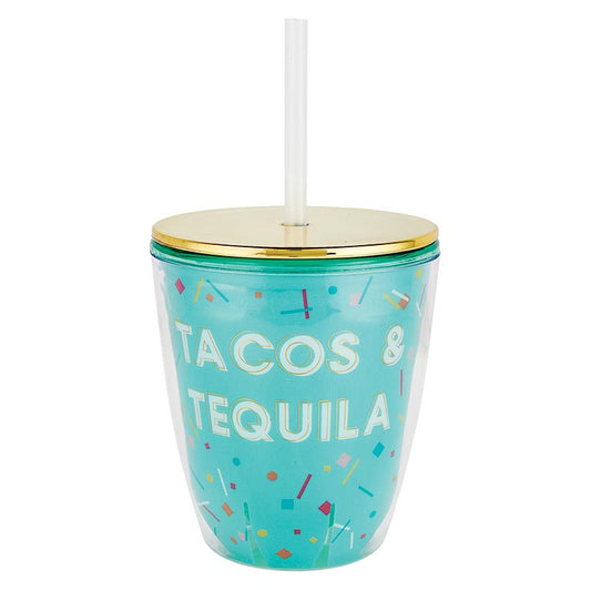 Dbl Wall Tumbler | Tacos And Tequila