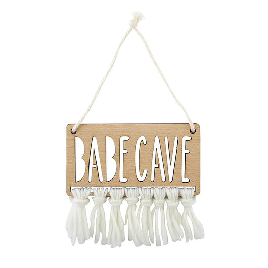 Wood Sign - Babe Cave