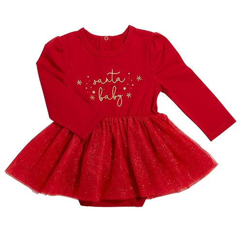 Dress - Santa Baby 6-12mnths