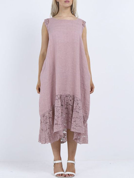 Silvie Lace Long Dress