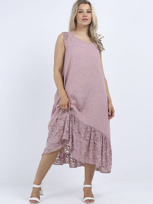 Silvie Lace Long Dress