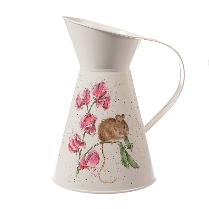 Wrendale Flower Jug | The Pea Thief Mouse