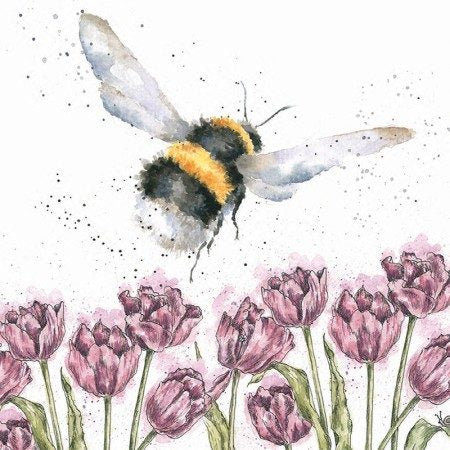 Wrendale Card | Bumblebee