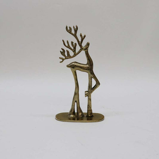 Aluminium Reindeer | Gold