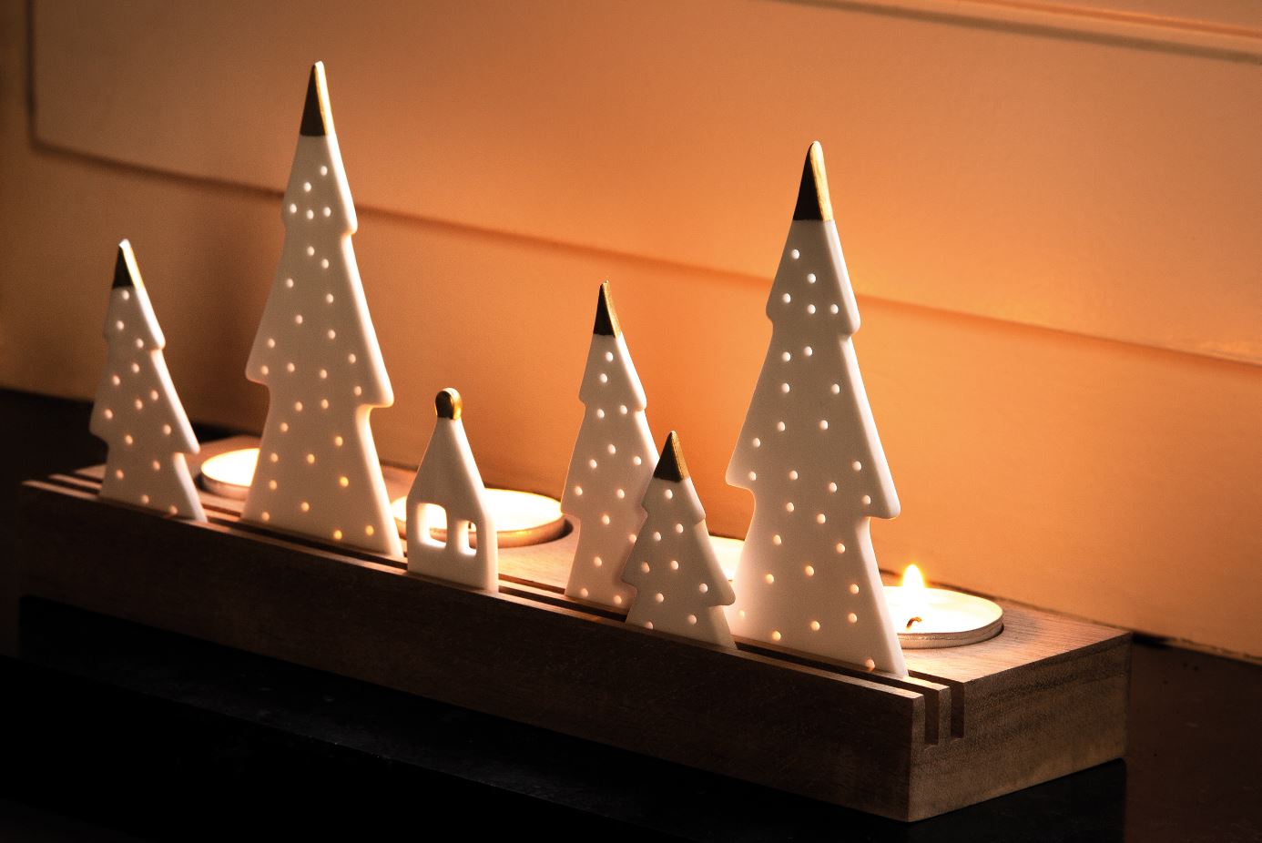 Räder - Fir Trees - Christmas Tealight Holder