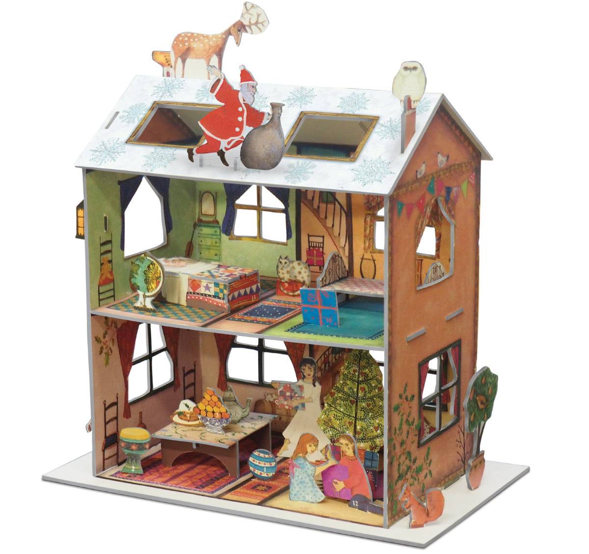 Roger La Borde - 3D House - Christmas Advent Calendar Pop & Slot