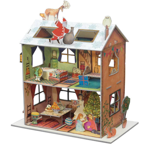 Roger La Borde - 3D House - Christmas Advent Calendar Pop & Slot