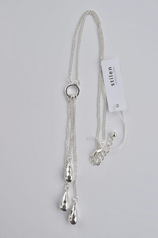 Alba Silver Necklace