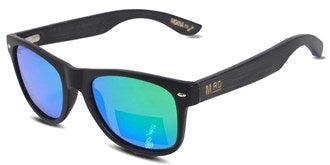 50/50 | Black w/ green lens