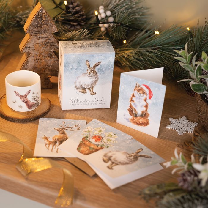 Charity Box Mini Christmas Cards | Hare, Fox & Robin