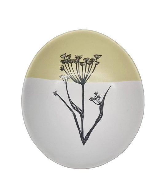 Jo Luping Design - Fennel Mustard Yellow Dipped Porcelain Bowl