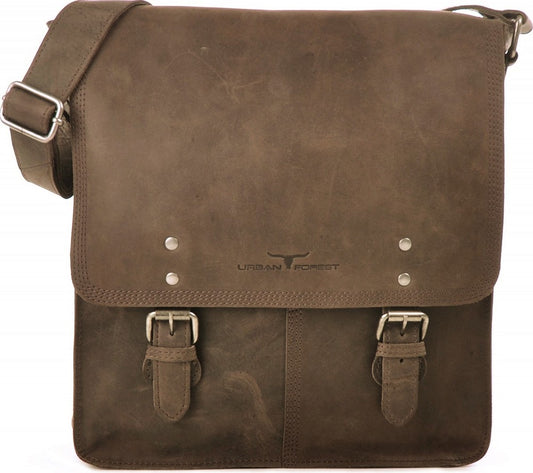 Cherokee Leather Satchel Bag - Tobacco