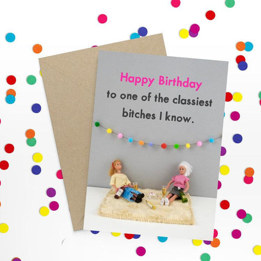 Card | Classiest B*tch