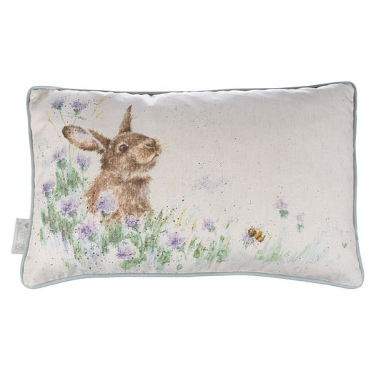Wrendale Rectangle Cushion | Rabbit
