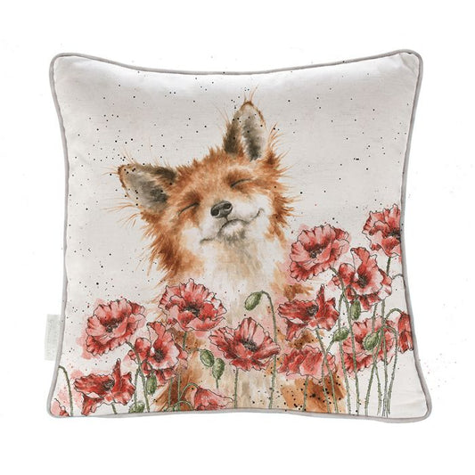 Wrendale Cushion | Poppy Fields