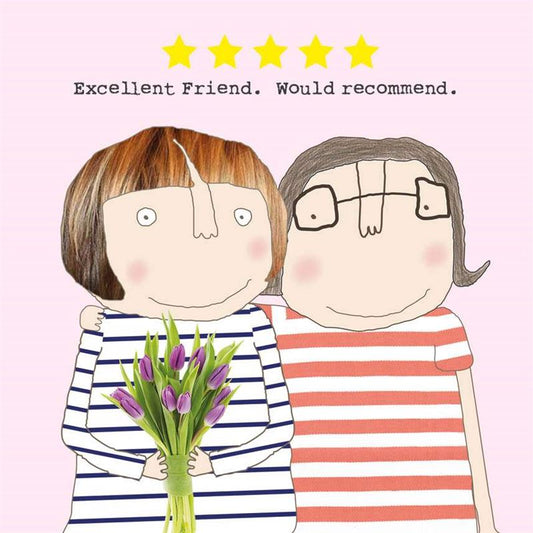 Rosie Made A Thing - Five Star Friend - Card