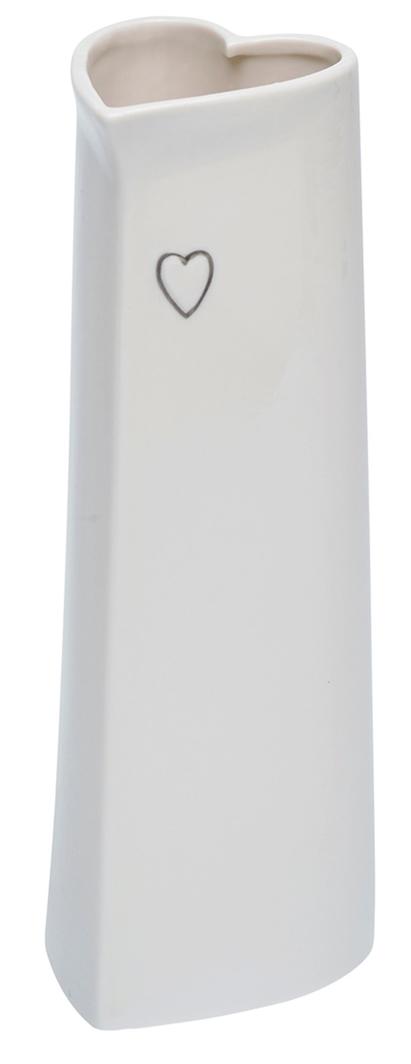 Tall Heart Vase